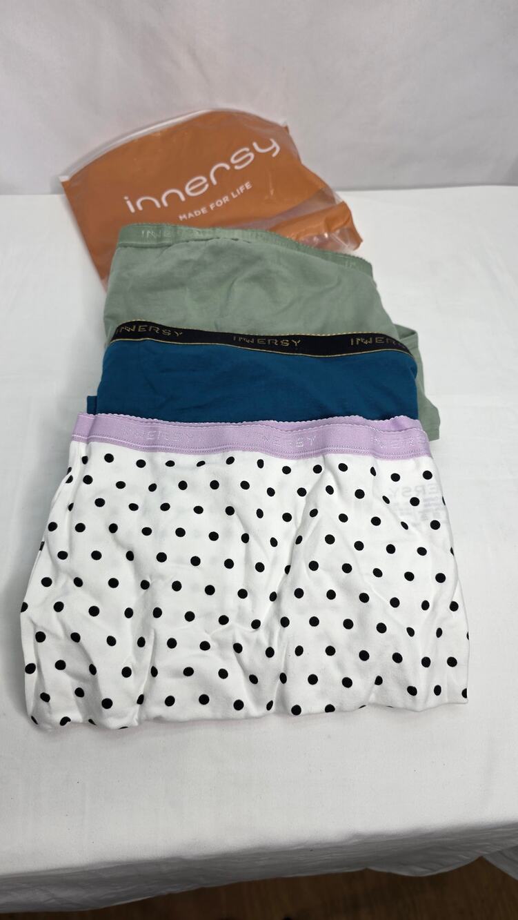 INNERSY Woman Cotton High Waist Women's Underwear 3-Pack Size 5XL